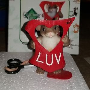 Charming Tales Luv'in You Mouse Figurine